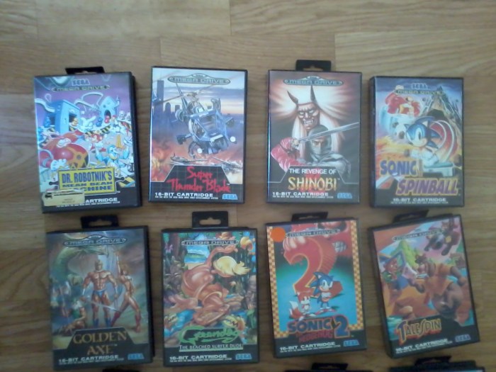 Mega-Drive-samling 1