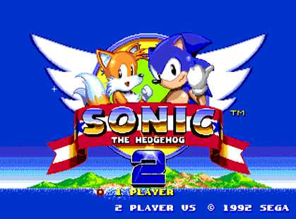 sonic the hedgehog 2 mega drive