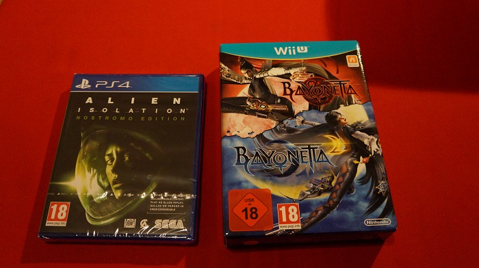 alien isolation bayonetta 1 + 2